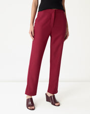 CALÇA SLIM ALFAIATARIA - VINHO