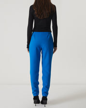 CALÇA SLIM DE ALFAIATARIA - AZUL