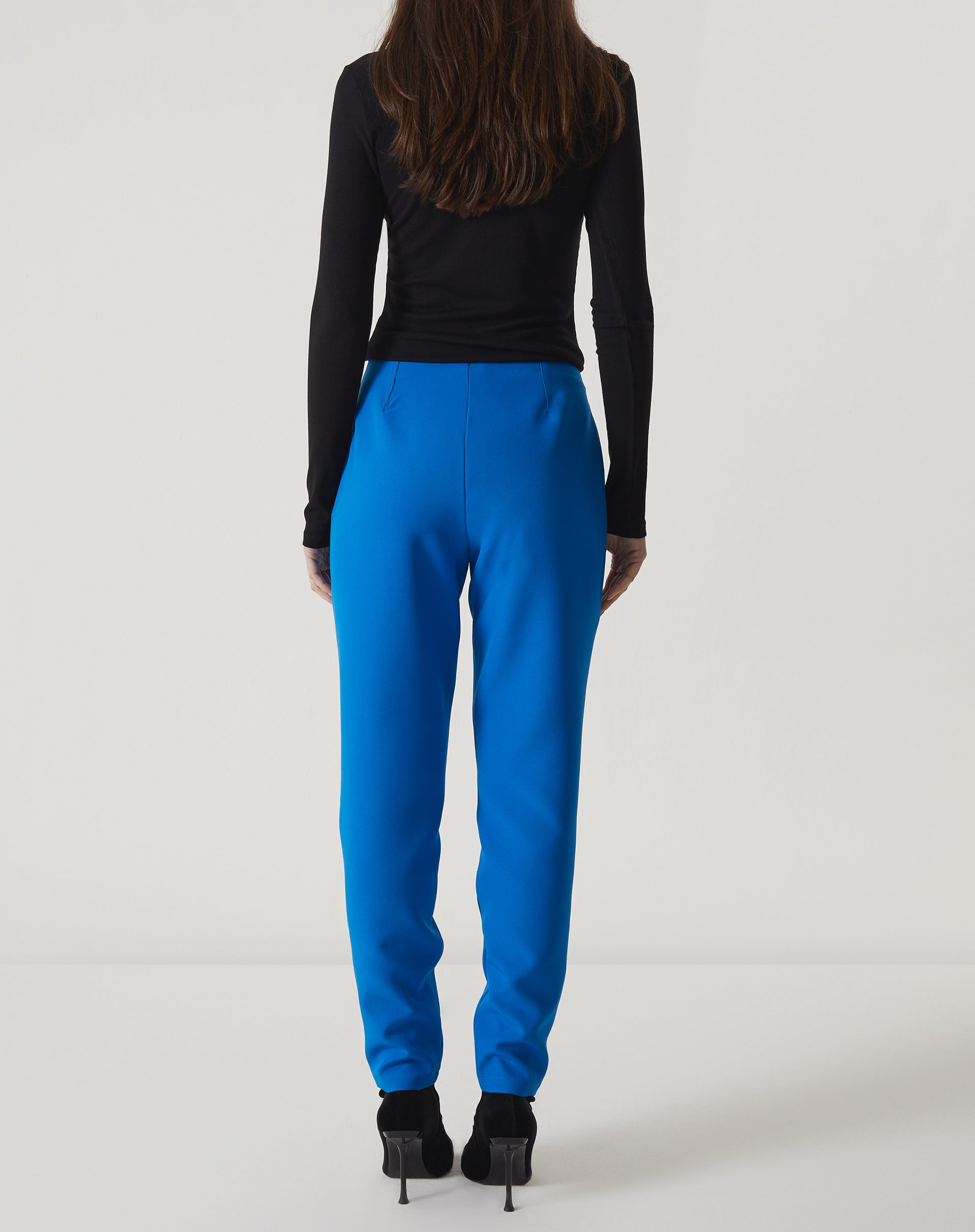 CALÇA SLIM DE ALFAIATARIA - AZUL
