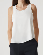 REGATA COM BABADOS DE VISCOSE - OFF-WHITE