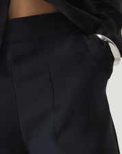 CALÇA RETA DE ALFAIATARIA - PRETO