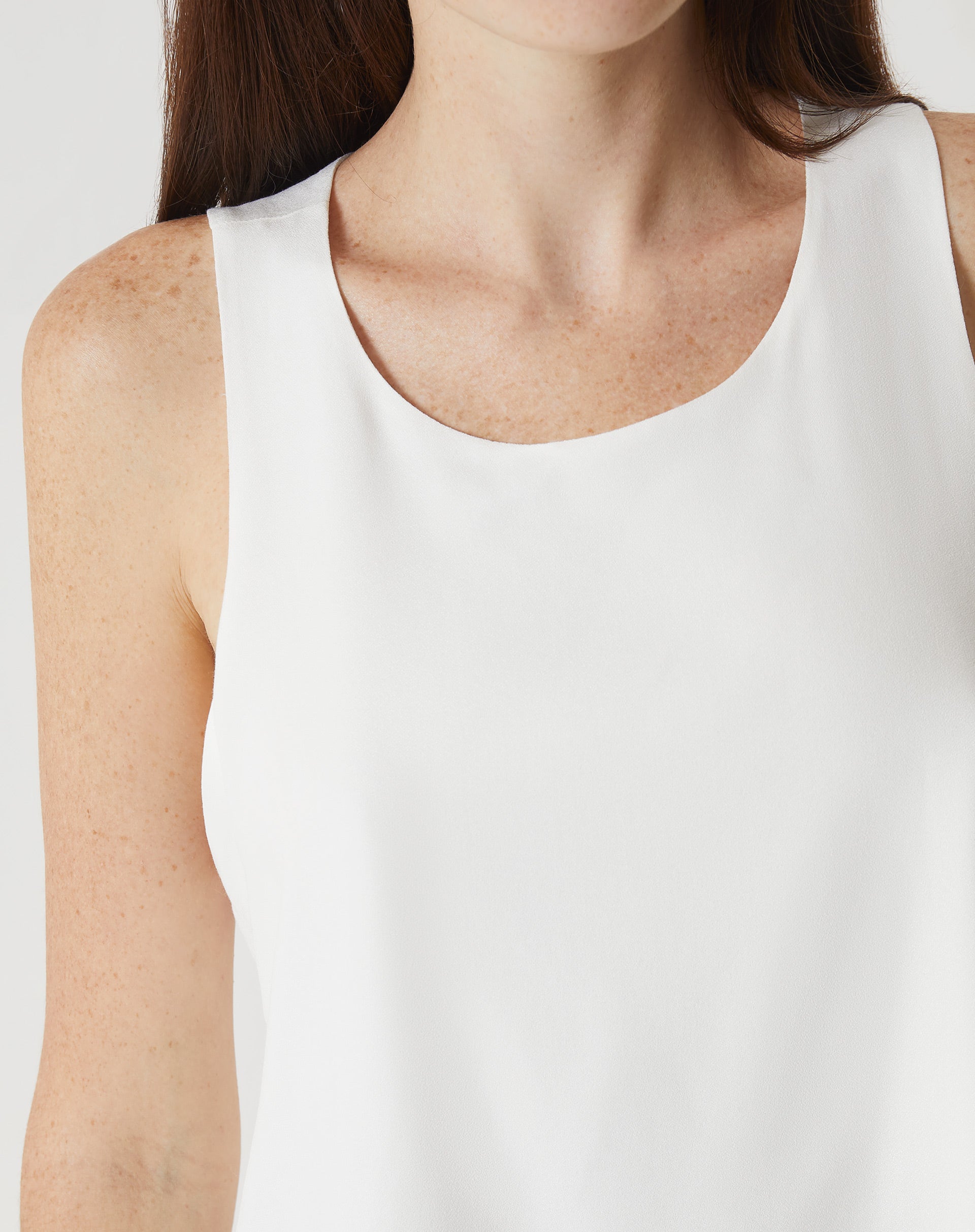REGATA COM BABADOS DE VISCOSE - OFF-WHITE