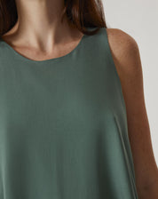 REGATA COM BABADOS DE VISCOSE - VERDE