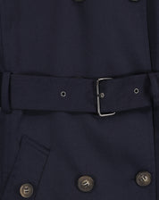 Trench Coat London Breeze - Azul Marinho