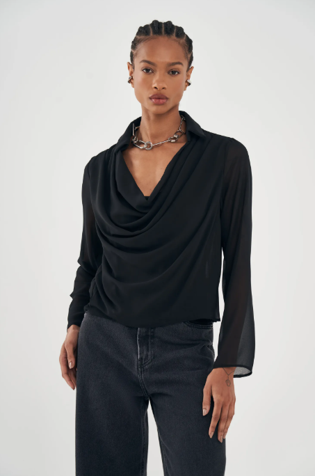 BLUSA FASHION PRETO