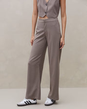 Calça de Alfaiataria Cognac XO - BEGE