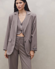 Blazer de Alfaiataria Cognac XO - BEGE