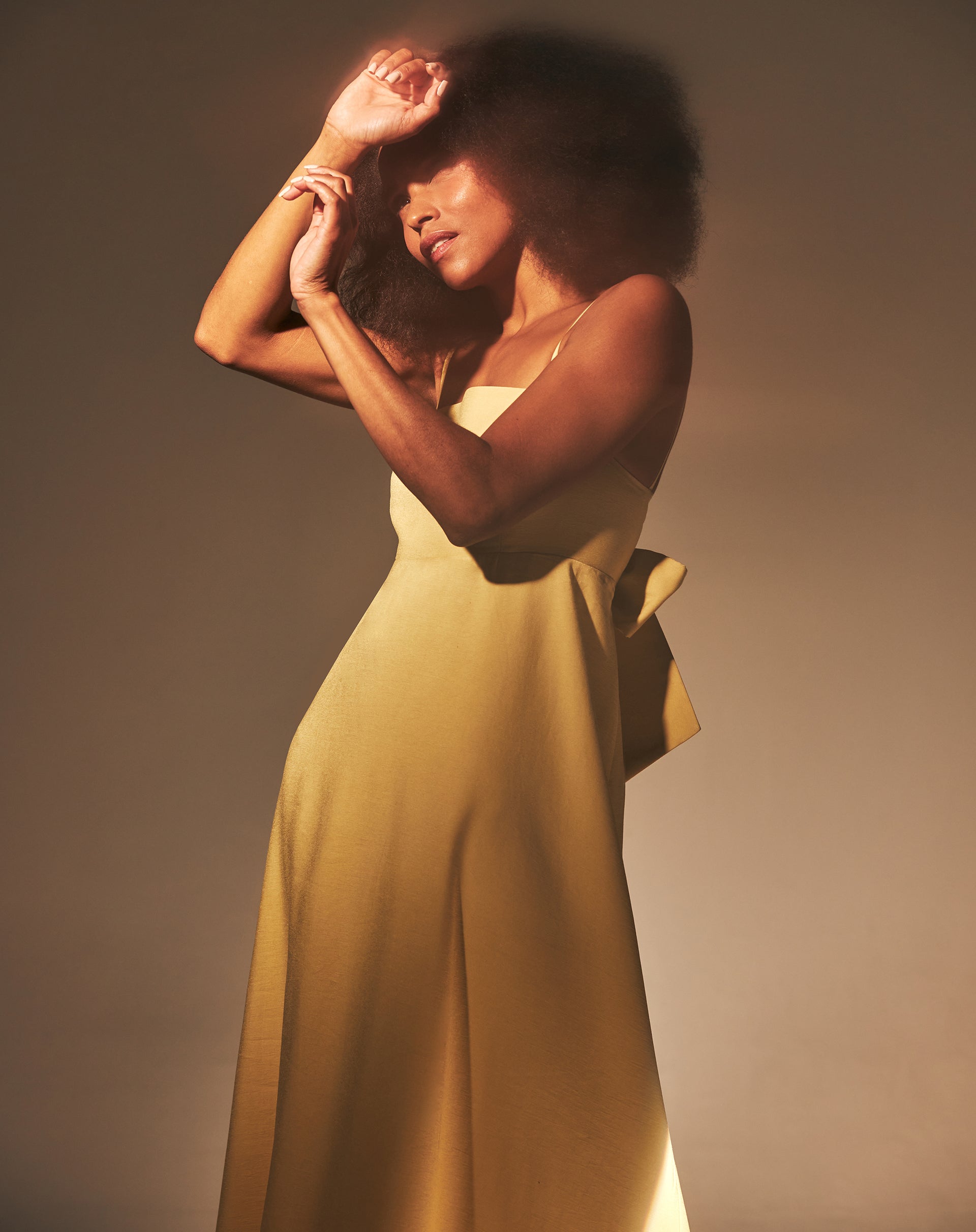 Vestido Gardênia - Amarelo