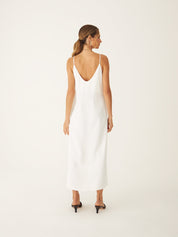 Vestido Slip Soleil Sólido Vibrante - OFF-WHITE