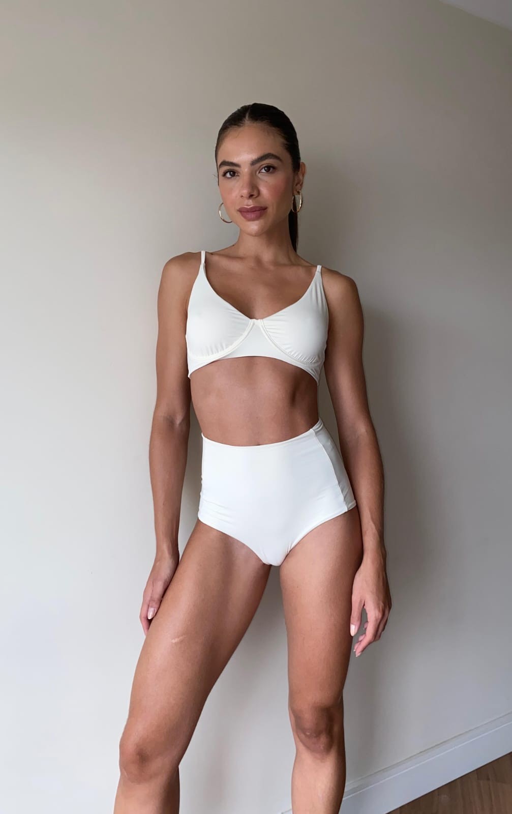 Top Aro Bikini - OFF-WHITE