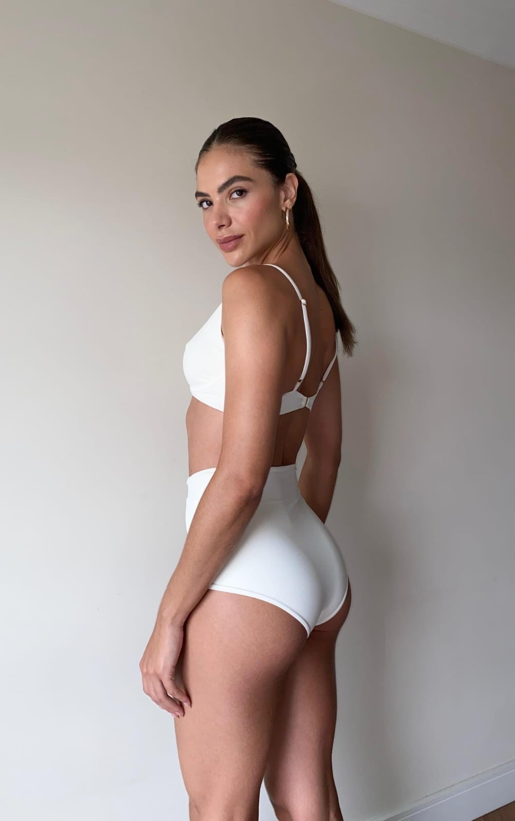 Top Aro Bikini - OFF-WHITE