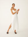 Vestido Slip Soleil Sólido Vibrante - OFF-WHITE