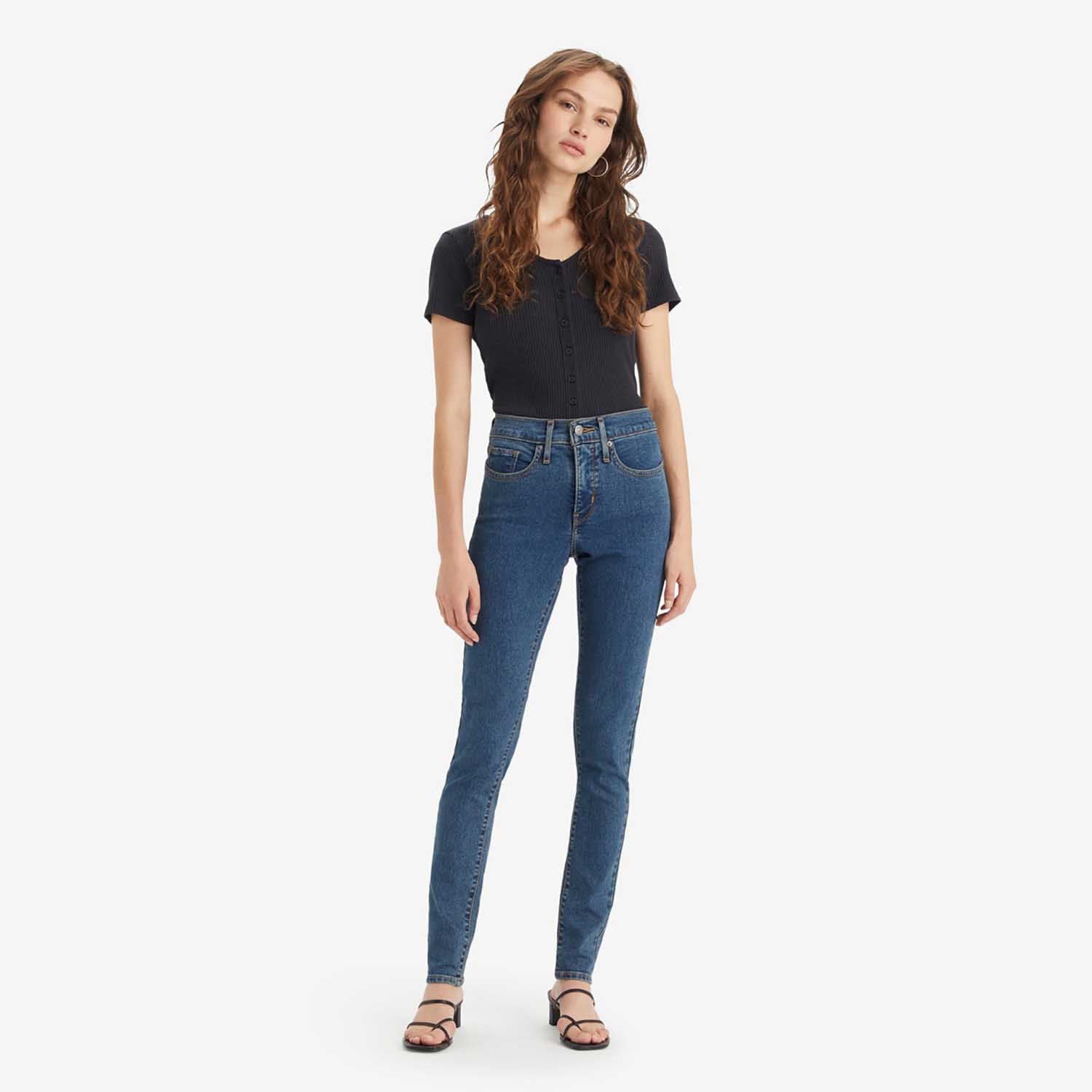 Calça Jeans Levi's® 311 Shaping Skinny Lavagem Escura - JEANS