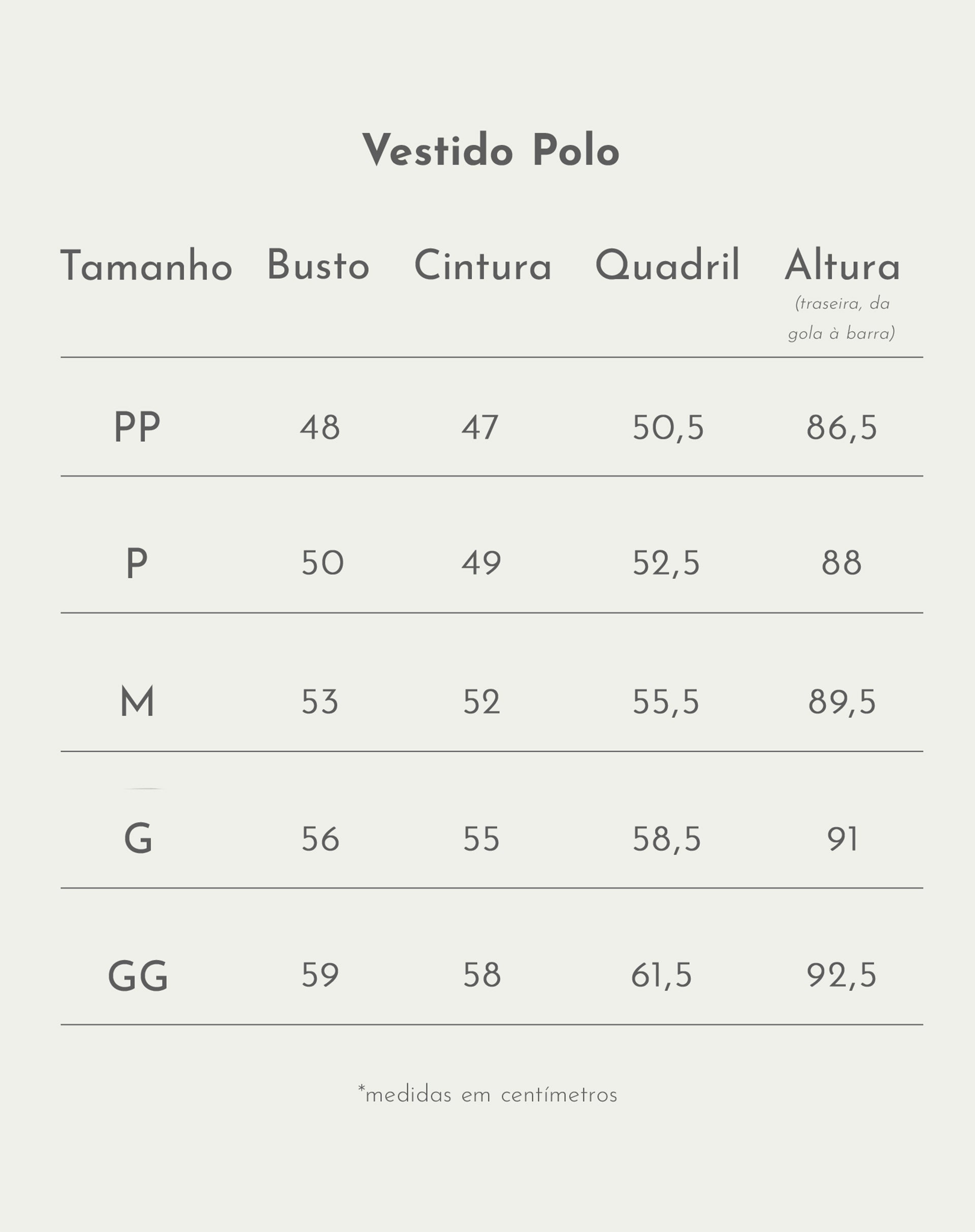 Vestido Polo - Off White