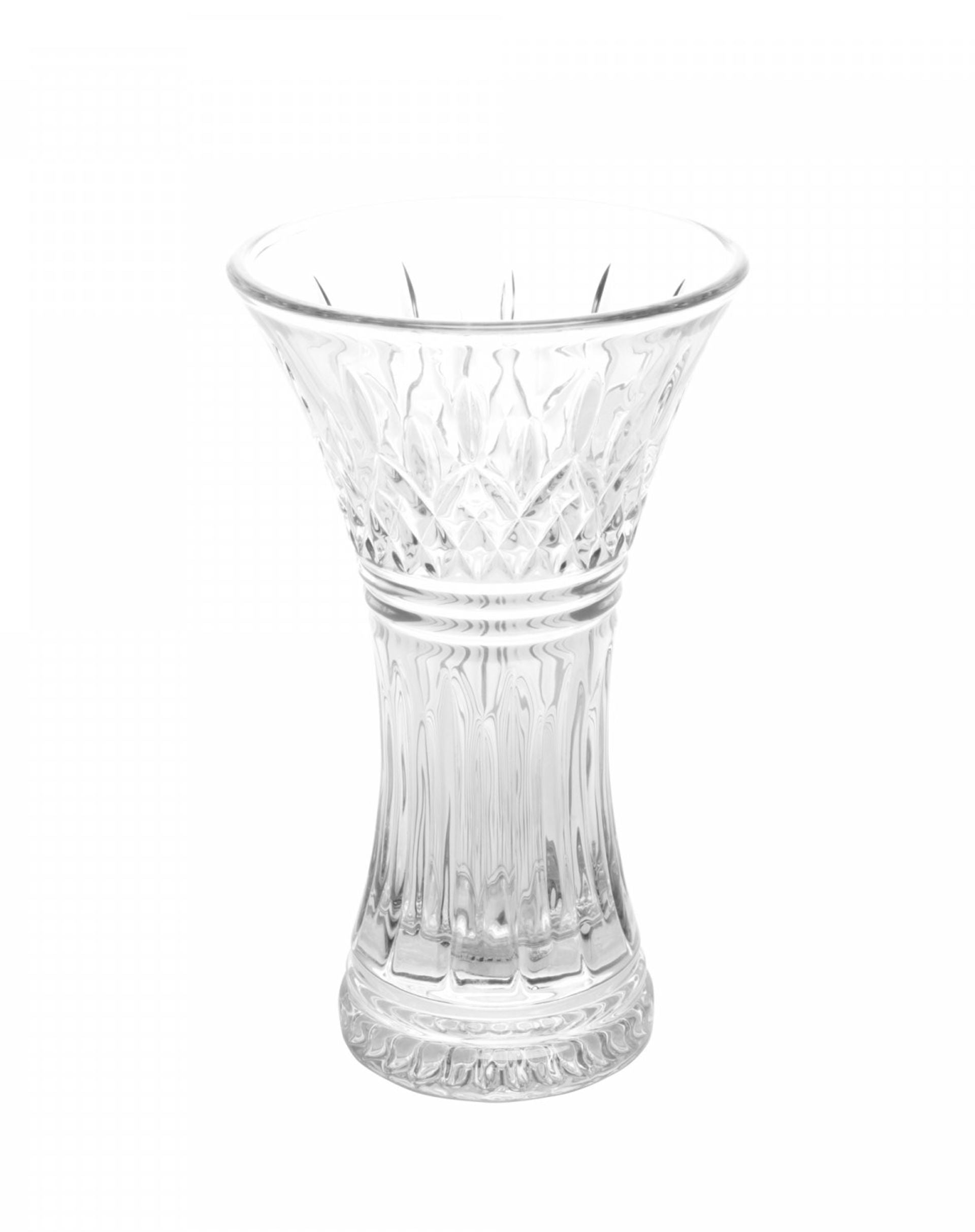 Vaso de Cristal Lys 15cm x 24cm - Wolff - TRANSPARENTE