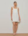 Vestido Curto Naomi Hai Resortwear - OFF-WHITE