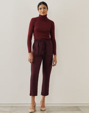 CALÇA JOGGING ALFAIATARIA ESSENTIAL - VINHO