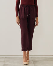 CALÇA JOGGING ALFAIATARIA ESSENTIAL - VINHO