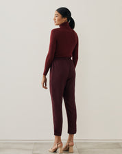 CALÇA JOGGING ALFAIATARIA ESSENTIAL - VINHO