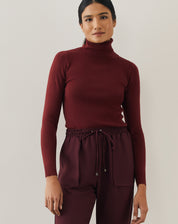 CALÇA JOGGING ALFAIATARIA ESSENTIAL - VINHO