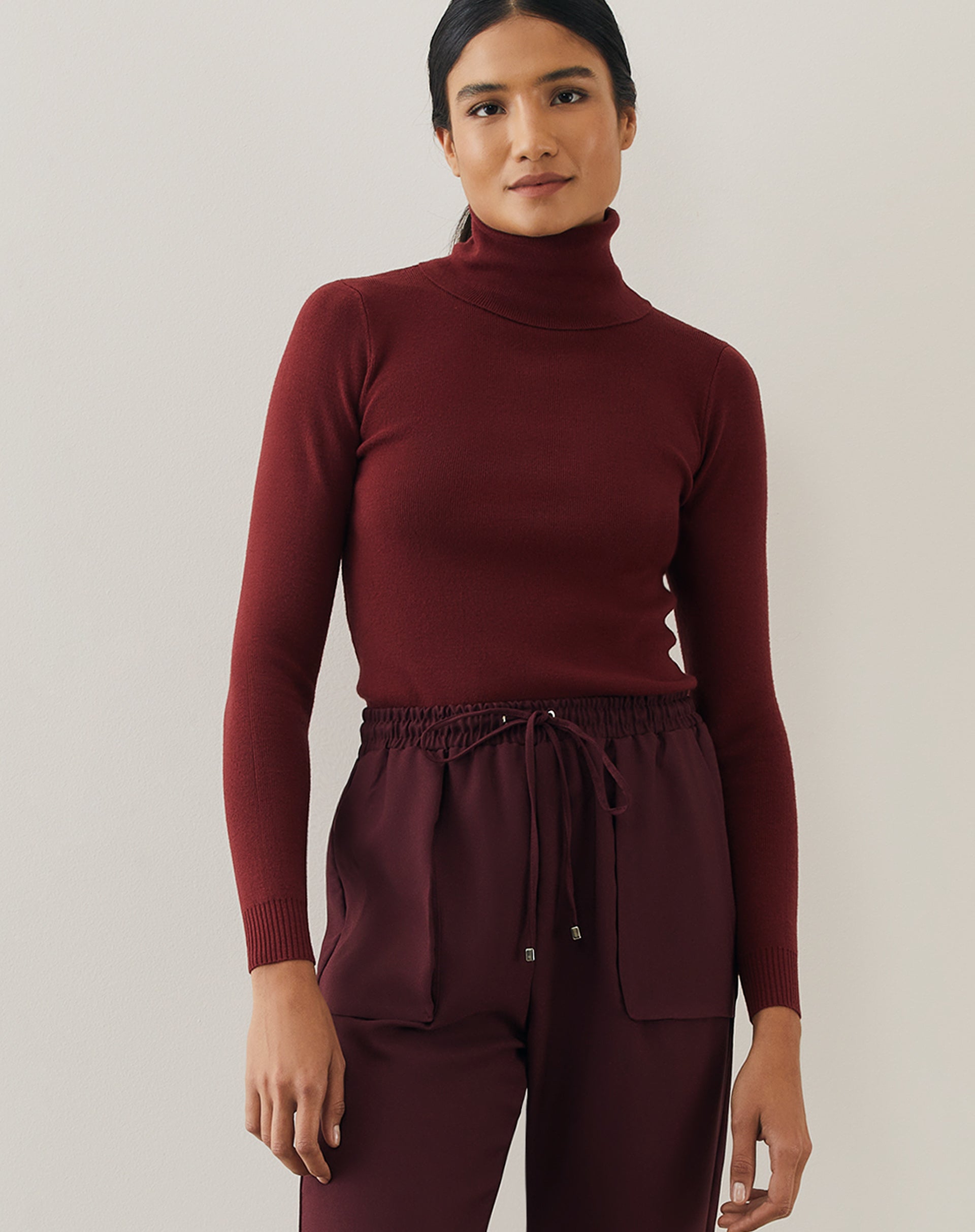 CALÇA JOGGING ALFAIATARIA ESSENTIAL - VINHO