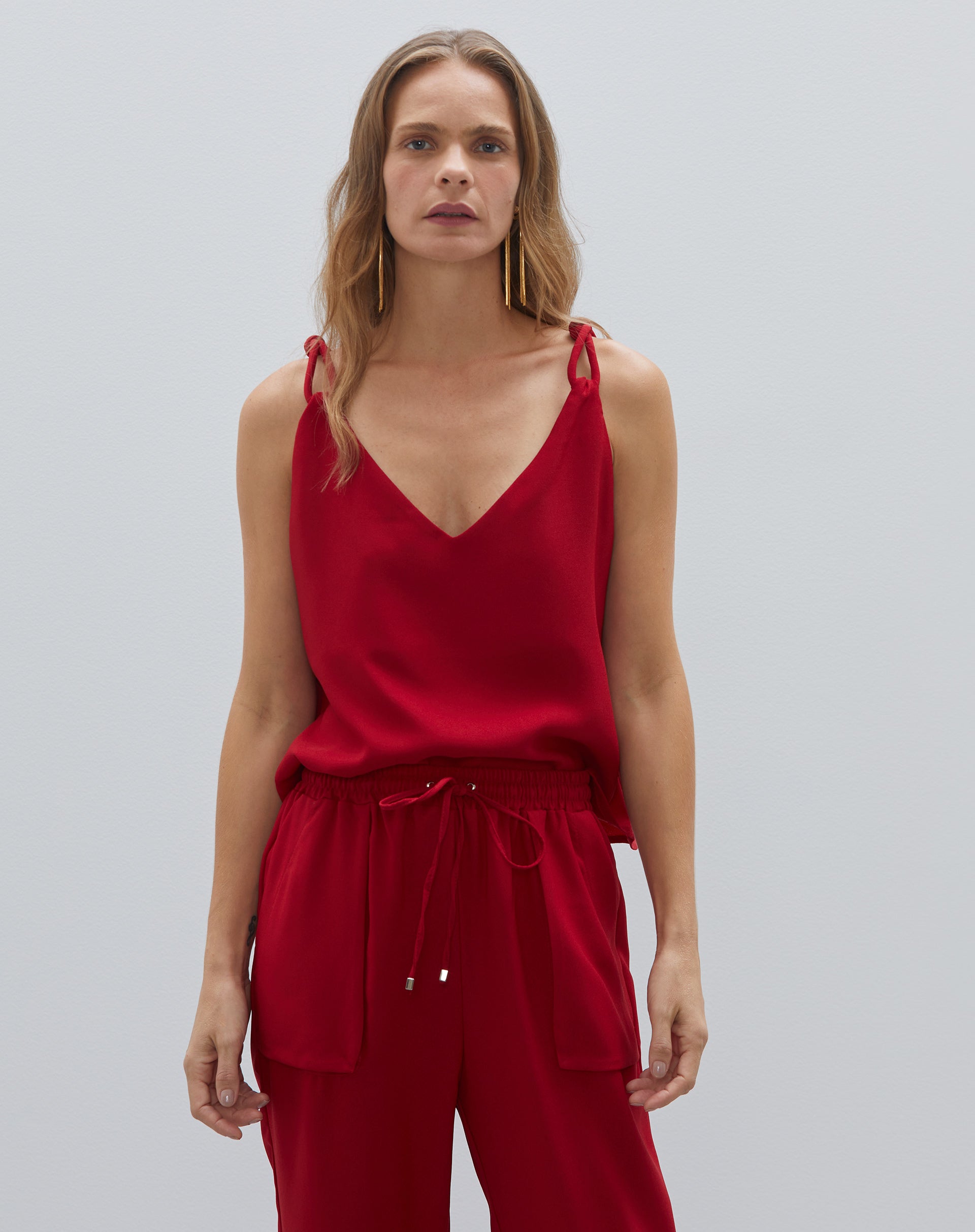 CALÇA JOGGING ESSENTIAL - VERMELHO ESSENTIAL