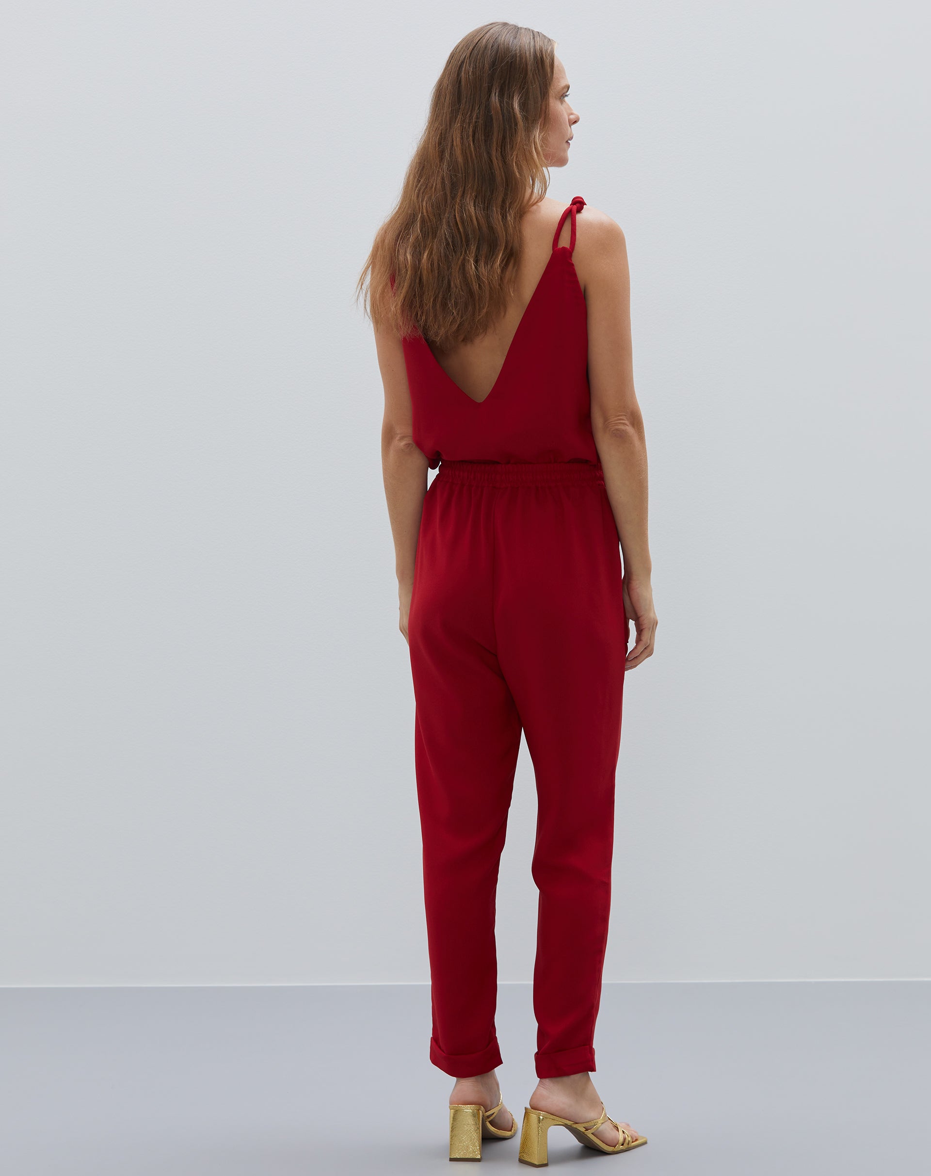 CALÇA JOGGING ESSENTIAL - VERMELHO ESSENTIAL