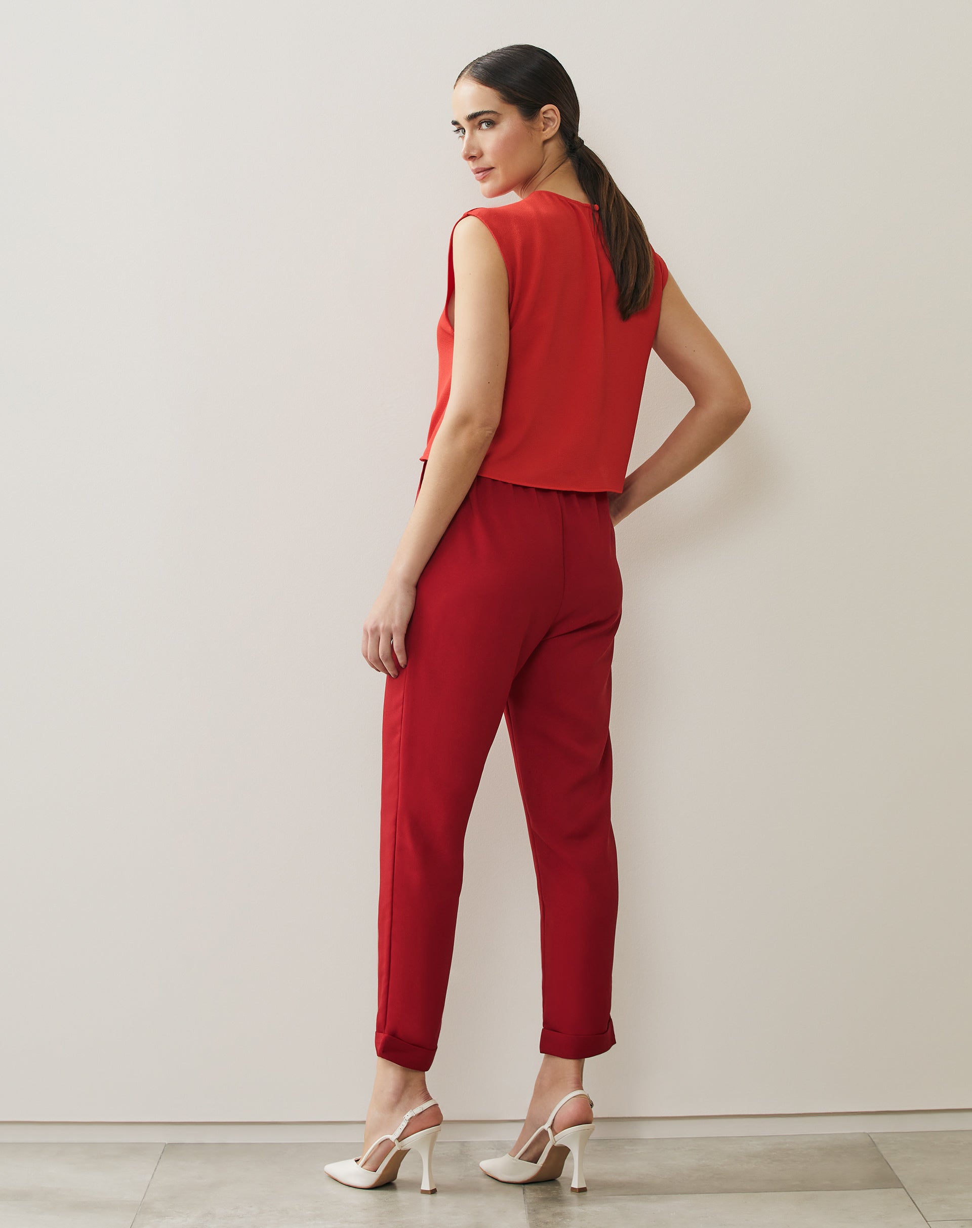 CALÇA JOGGING ESSENTIAL - VERMELHO ESSENTIAL