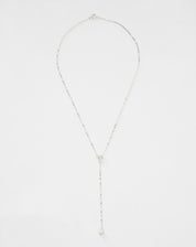 COLAR GRAVATA DETALHE STRASS - PRATA