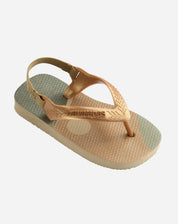 HAVAIANAS CHINELO BABY PALLETE GLOW - AREIA