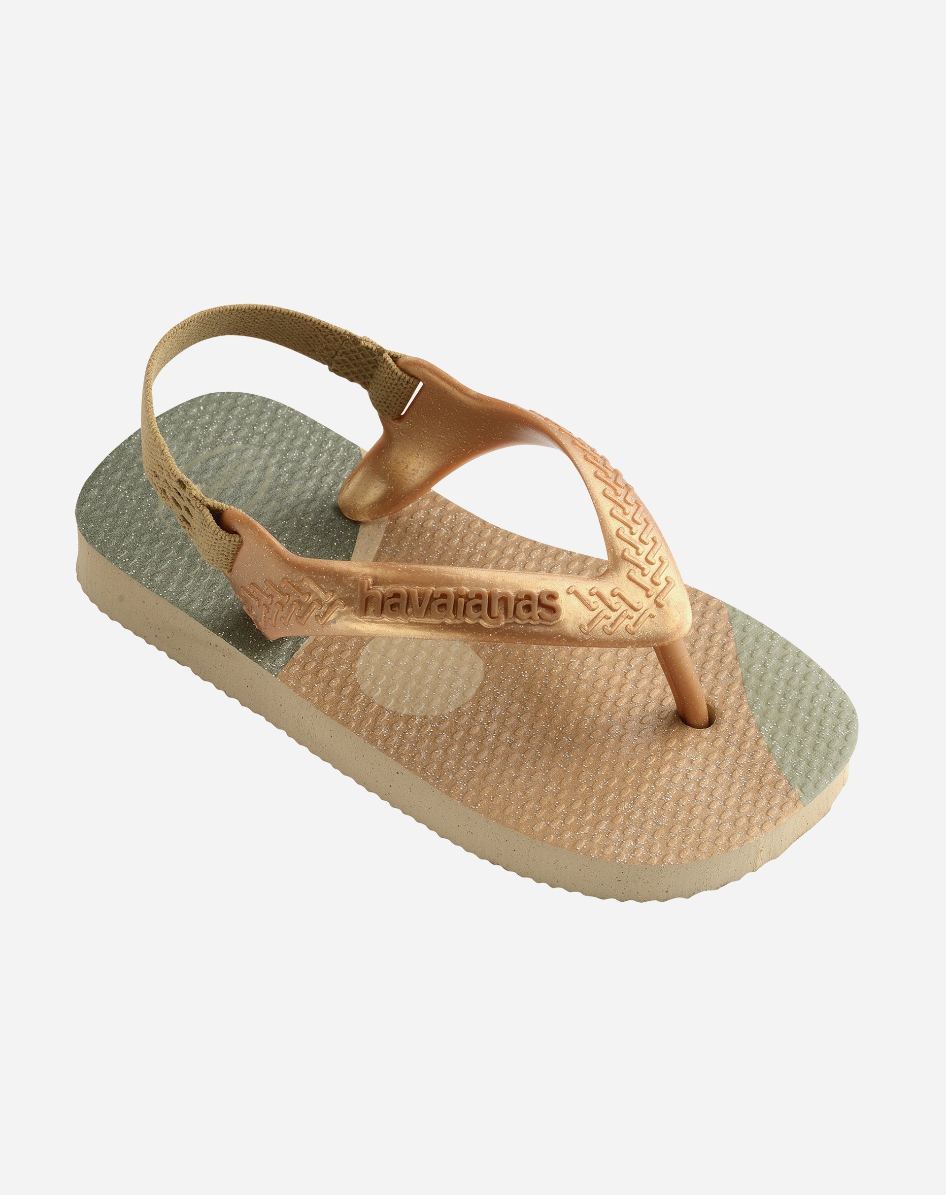 HAVAIANAS CHINELO BABY PALLETE GLOW - AREIA