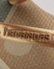 HAVAIANAS CHINELO BABY PALLETE GLOW - AREIA