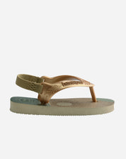 HAVAIANAS CHINELO BABY PALLETE GLOW - AREIA
