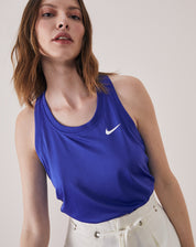 NIKE CAMISETA SEM MANGA NK DF LEG RACEBACK - AZUL