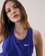 NIKE CAMISETA SEM MANGA NK DF LEG RACEBACK - AZUL