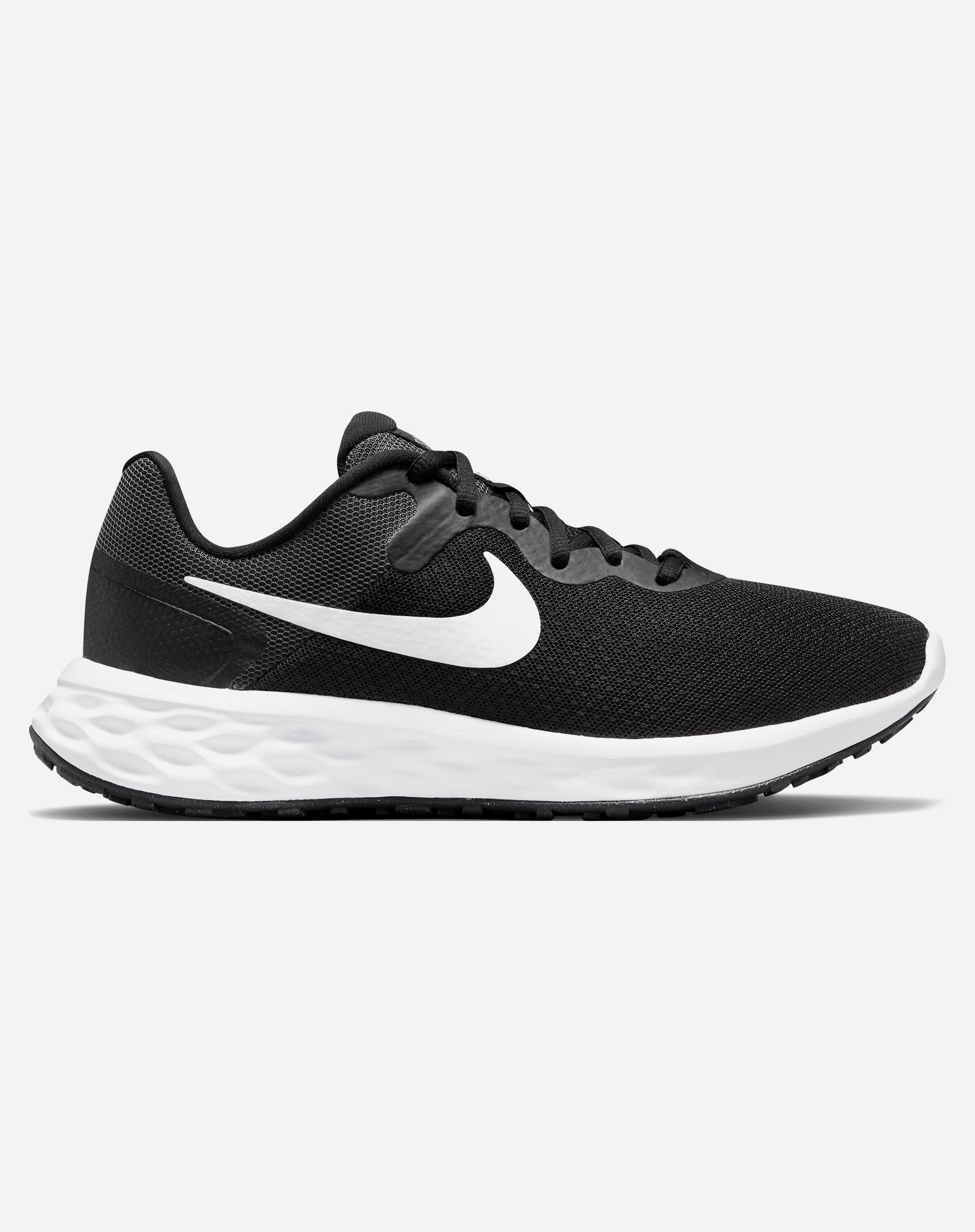 NIKE TÊNIS REVOLUTION 6 - PRETO E BRANCO