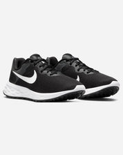 NIKE TÊNIS REVOLUTION 6 - PRETO E BRANCO