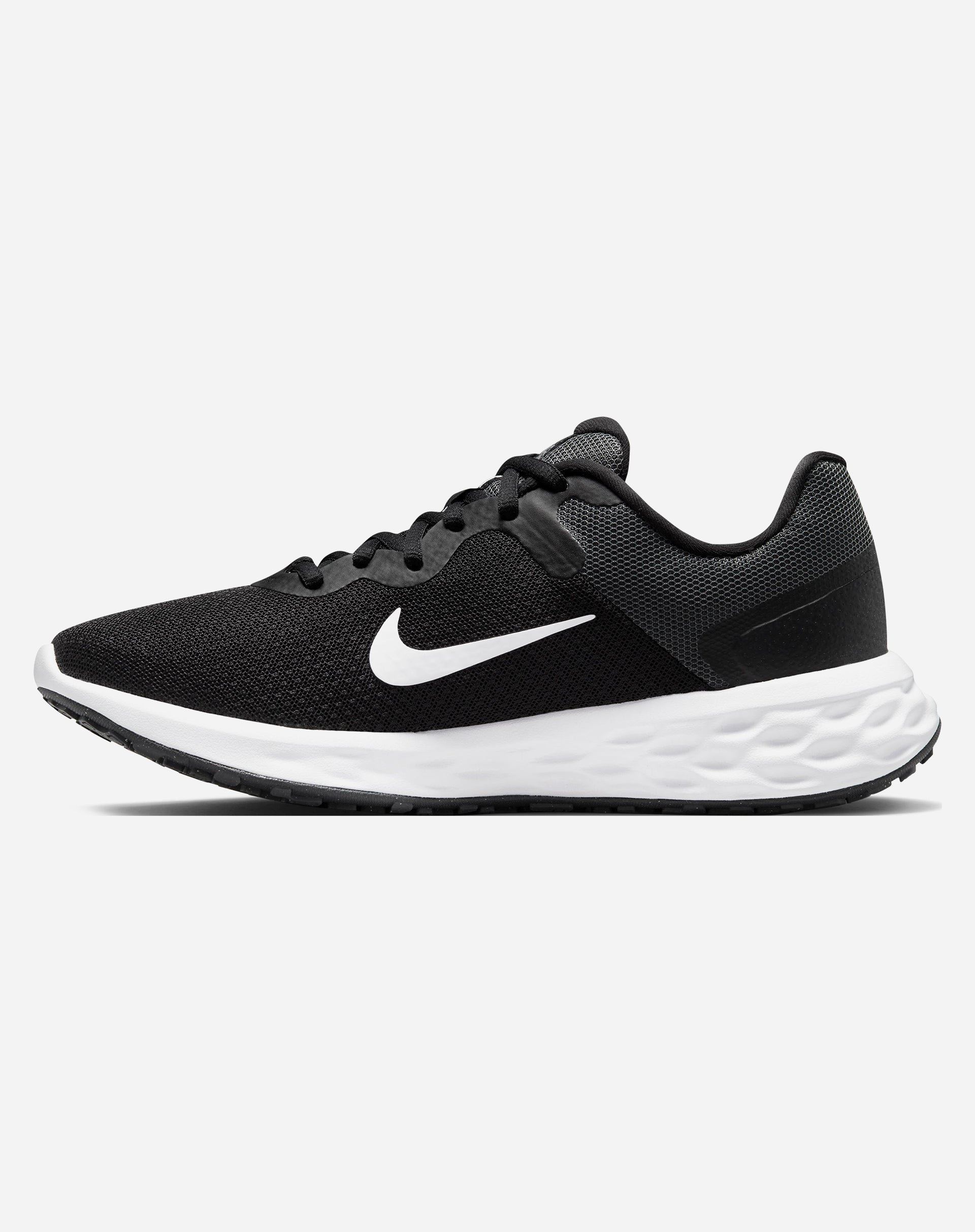 NIKE TÊNIS REVOLUTION 6 - PRETO E BRANCO