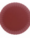 Conjunto 2 Pratos para Sobremesa de Porcelana Pétala Vermelho Matt 20 cm - Wolff - MULTI COLORIDO