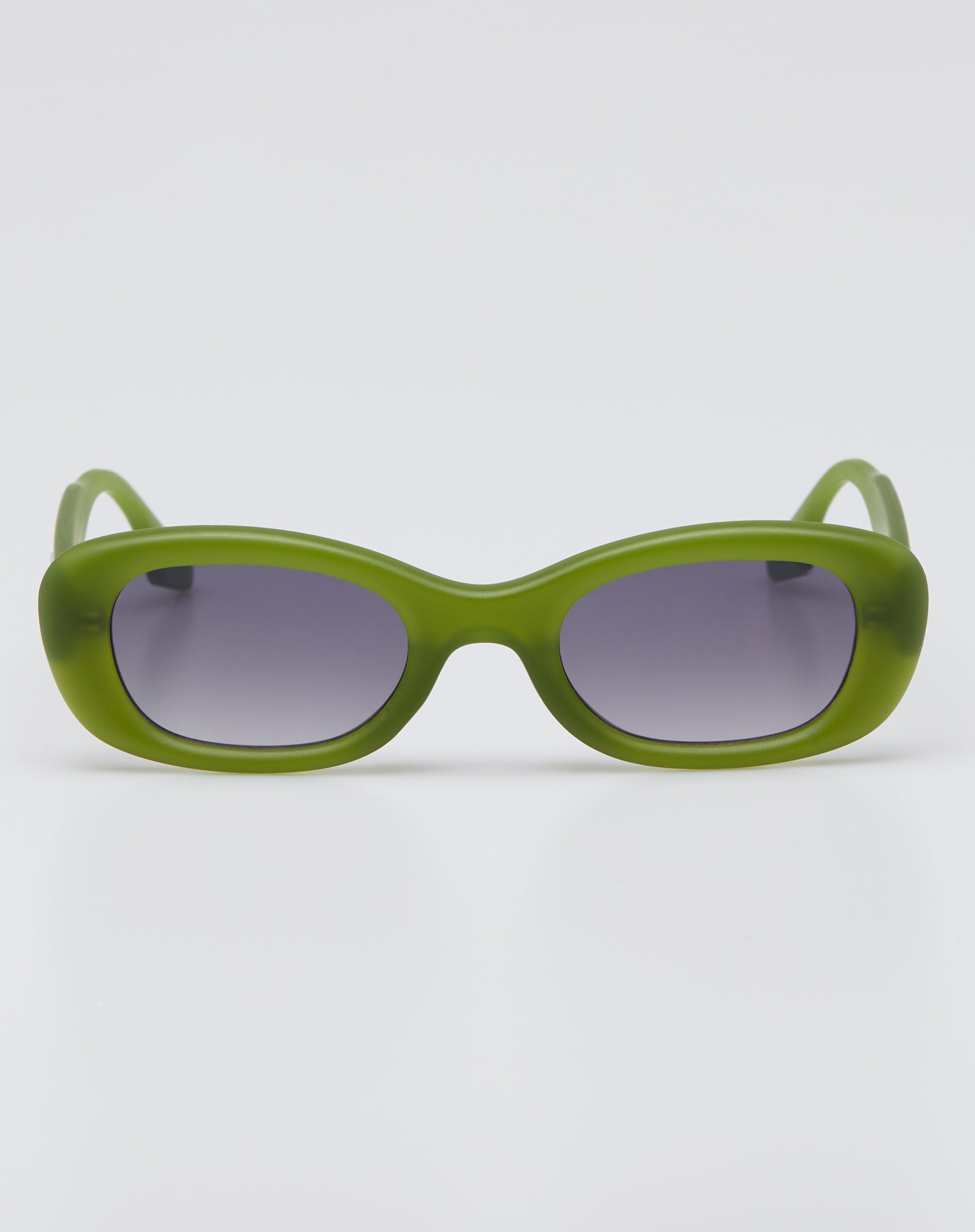 ÓCULOS DE SOL OVAL ACETATO - VERDE