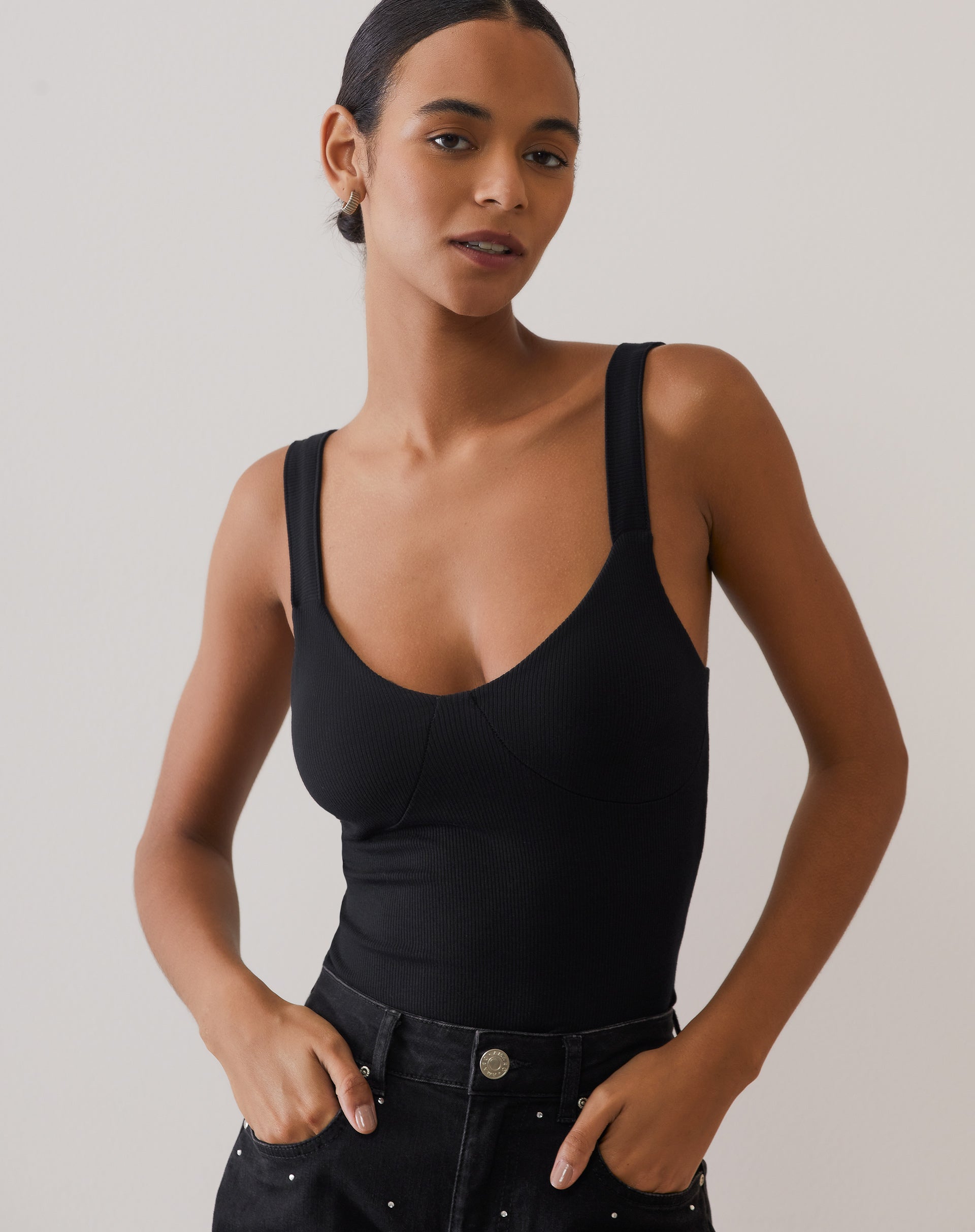 BODY DECOTE V  - PRETO