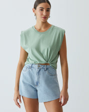 REGATA MUSCLE TEE  - VERDE
