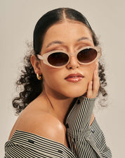 Óculos de Sol Siena - OFF-WHITE