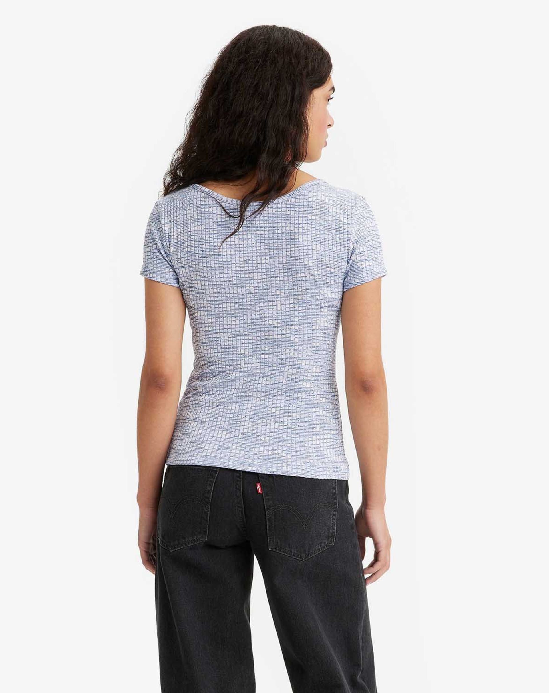 Camiseta Levi's Bodega Manga Curta  - AZUL