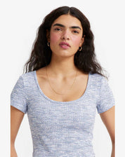 Camiseta Levi's Bodega Manga Curta  - AZUL