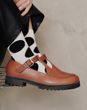 Sapato Mary Jane - MARROM